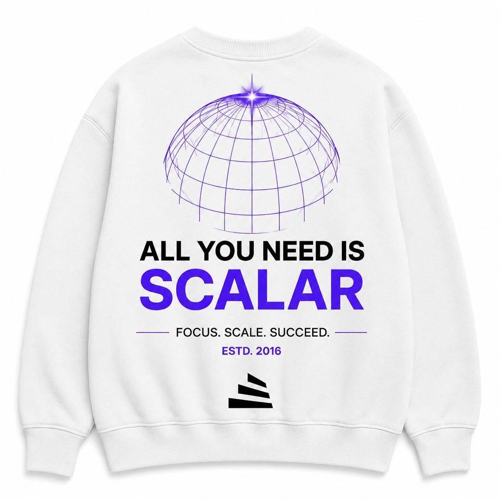 Sweatshirt - All You Need is SCALAR