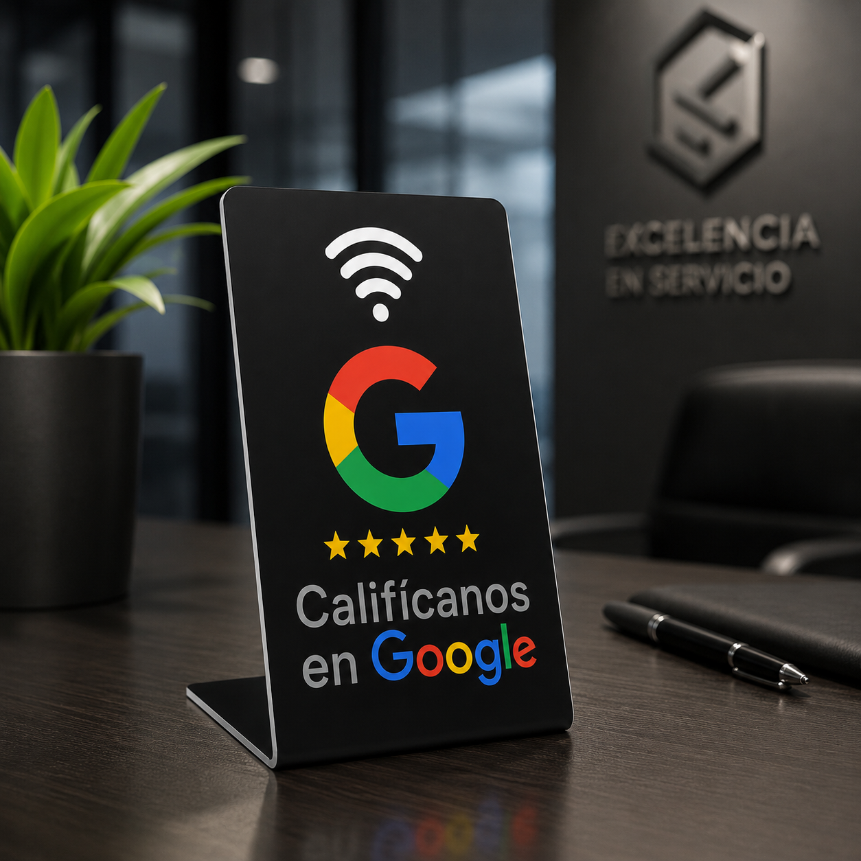 Sensor NFC Google Maps Negro
