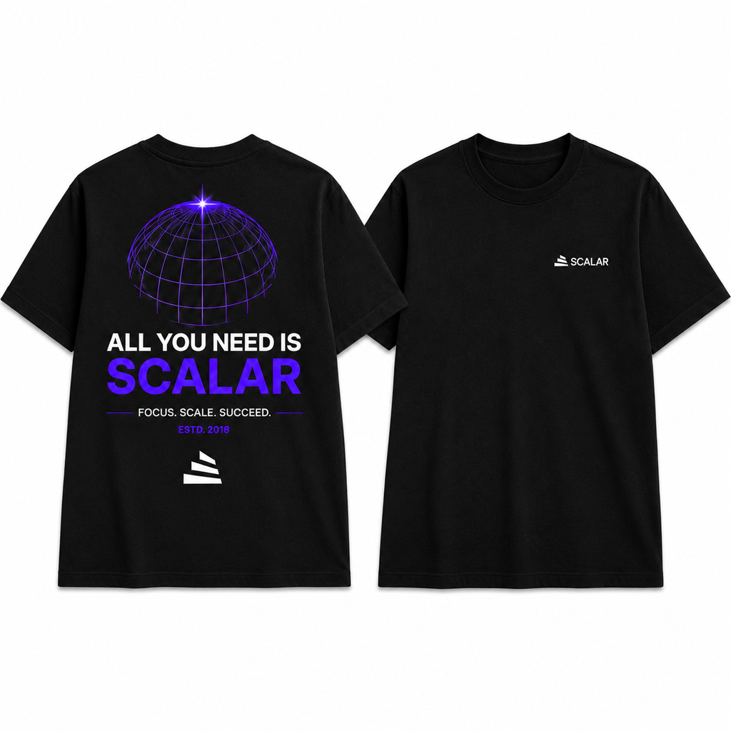 T-Shirt - All You Need Is SCALAR