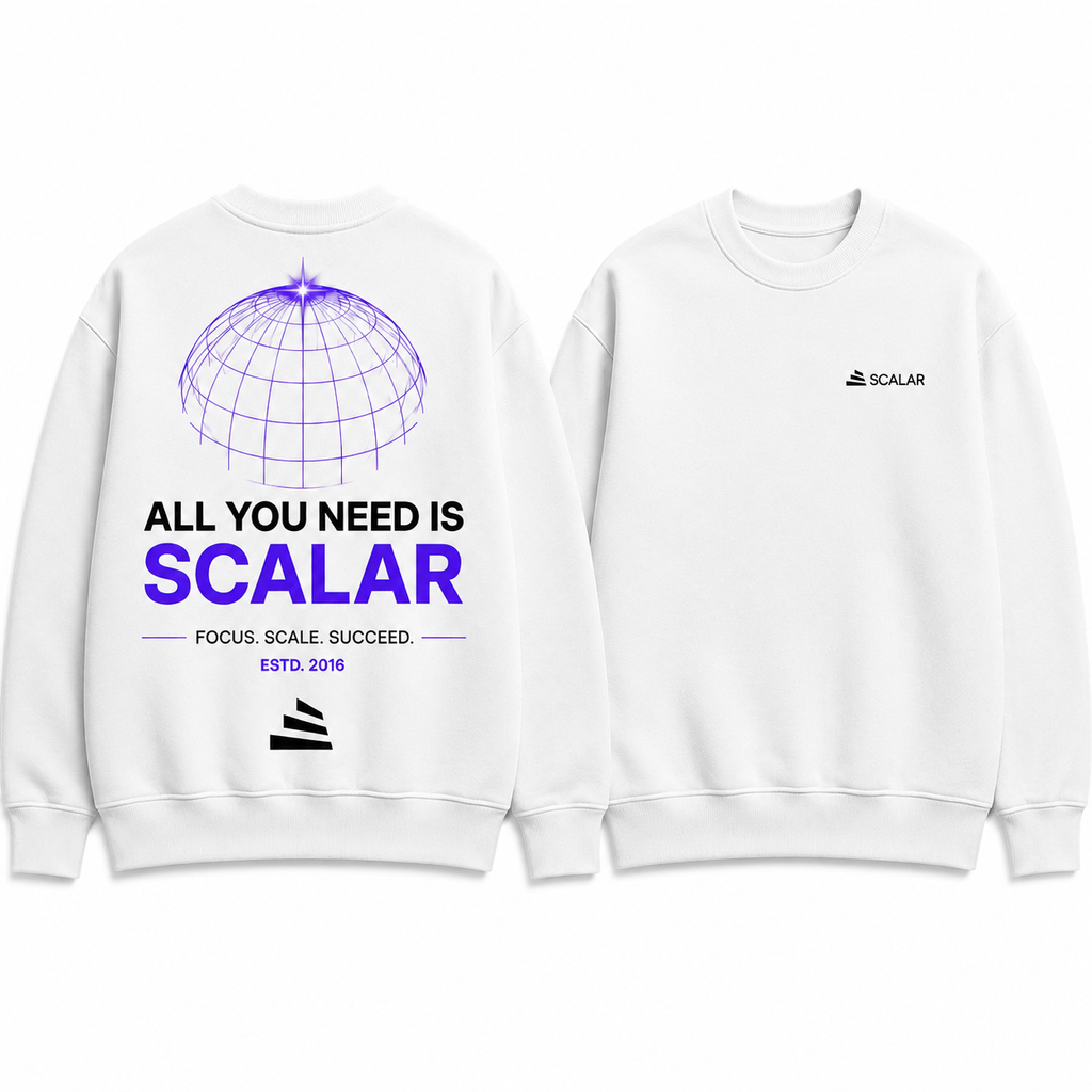 Sweatshirt - All You Need is SCALAR