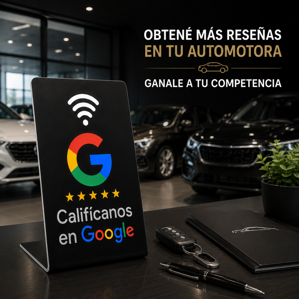 Sensor NFC Google Maps Negro